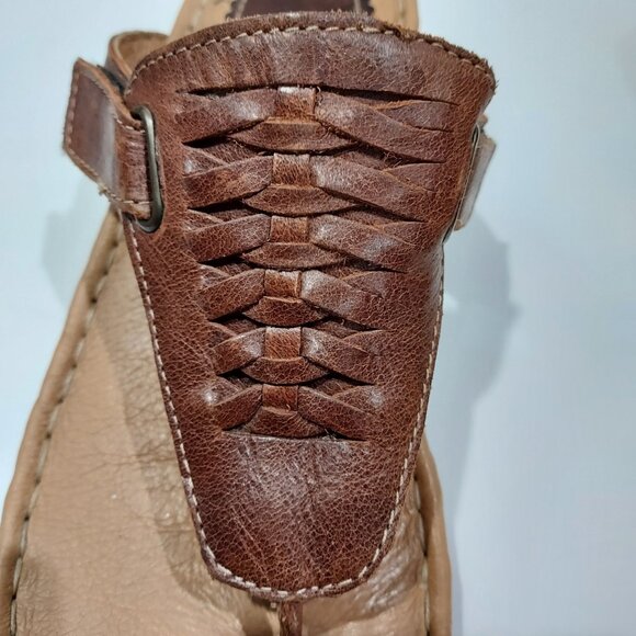 Lobo Solo Comfort Leather Sandals 25 US approx 7-8 Beachcore - Picture 2 of 9